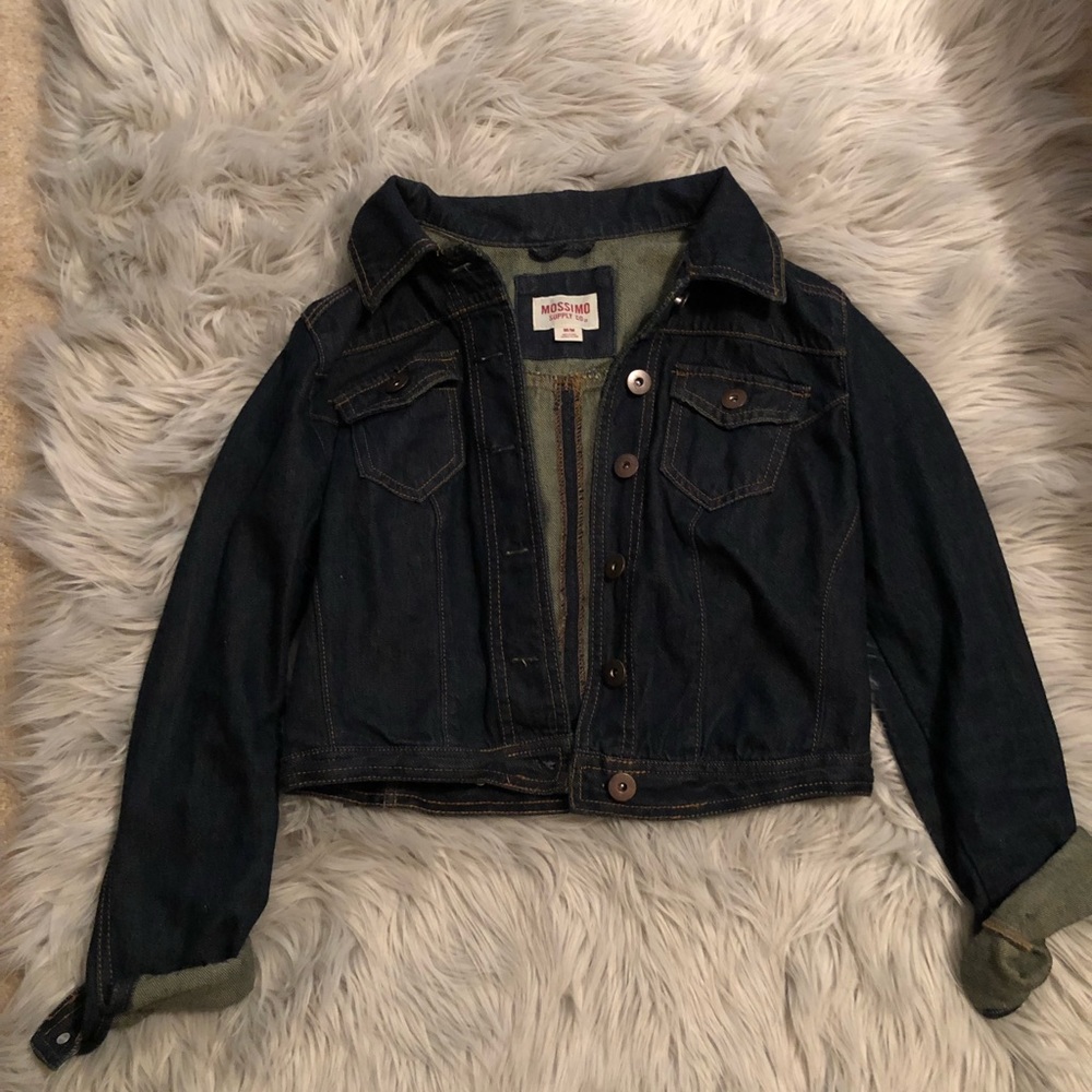 Dark jean jacket